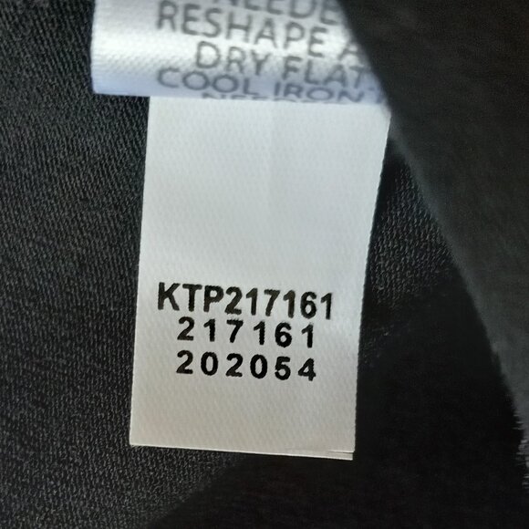 J.Jill Blouse Tunic Womens Size L Black Floral Long Flowy Knit Top Stretch - Picture 9 of 11